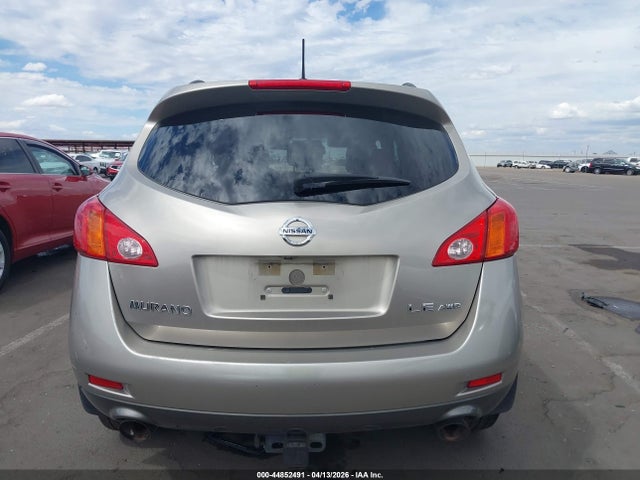 Продаж на аукціоні авто 2009 Nissan Murano Le, vin: JN8AZ18W39W203276, номер лоту: 44852491