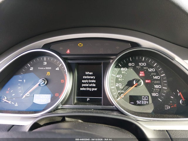 44852545 :رقم المزاد ، WA1LMAFE4ED014505 vin ، 2014 Audi Q7 3.0 Tdi Premium مزاد بيع