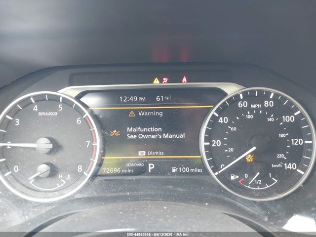 44852546 :رقم المزاد ، 5N1BT3BA4PC865369 vin ، 2023 Nissan Rogue Sv Fwd مزاد بيع