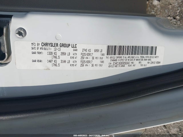 Продаж на аукціоні авто 2014 Chrysler Town & Country Touring, vin: 2C4RC1BG9ER256343, номер лоту: 44852623