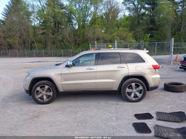 Aukcja sprzedaży 2014 Jeep Grand Cherokee Limited, vin: 1C4RJFBT5EC254324, numer aukcji: 44852625