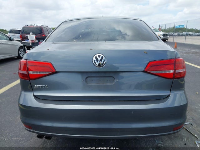 2015 Volkswagen Jetta 2.0l S მანქანა იყიდება აუქციონზე, vin: 3VW2K7AJ7FM269098, აუქციონის ნომერი: 44852679