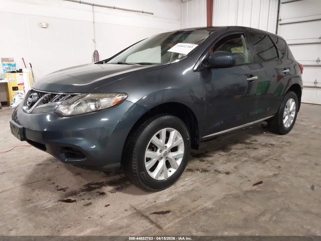 2012 Nissan Murano S მანქანა იყიდება აუქციონზე, vin: JN8AZ1MWXCW211324, აუქციონის ნომერი: 44852703