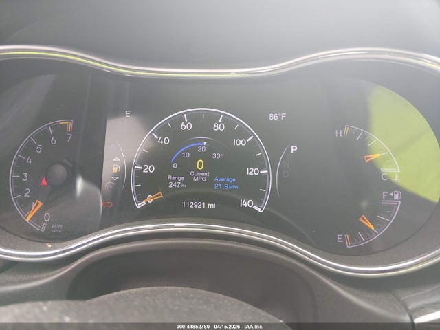 Продаж на аукціоні авто 2016 Jeep Grand Cherokee High Altitude, vin: 1C4RJECG9GC457988, номер лоту: 44852780