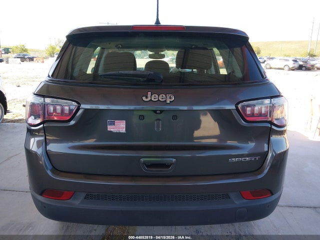 44852819 :رقم المزاد ، 3C4NJCAB6JT254935 vin ، 2018 Jeep Compass Sport Fwd مزاد بيع