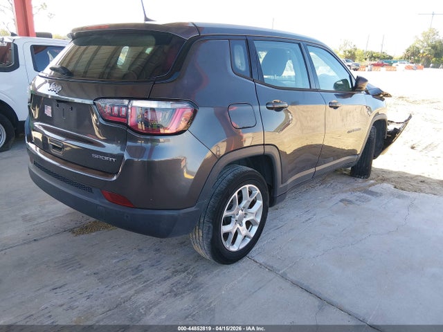 44852819 :رقم المزاد ، 3C4NJCAB6JT254935 vin ، 2018 Jeep Compass Sport Fwd مزاد بيع