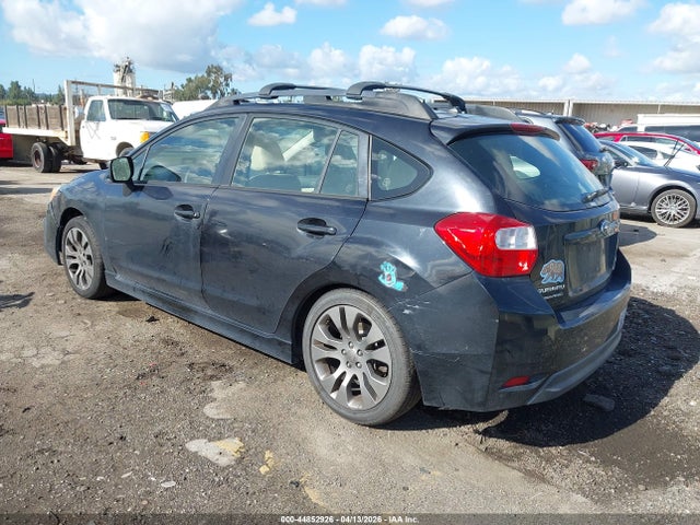 Продажа на аукционе авто 2013 Subaru Impreza 2.0i Sport Limited, vin: JF1GPAS68D2887462, номер лота: 44852926