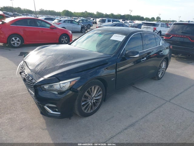 2019 Infiniti Q50 3.0t Luxe მანქანა იყიდება აუქციონზე, vin: JN1EV7AP0KM514277, აუქციონის ნომერი: 44852935
