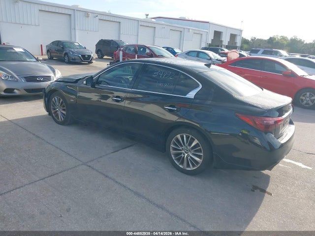 2019 Infiniti Q50 3.0t Luxe მანქანა იყიდება აუქციონზე, vin: JN1EV7AP0KM514277, აუქციონის ნომერი: 44852935