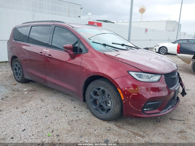 2021 Chrysler Pacifica Hybrid Touring მანქანა იყიდება აუქციონზე, vin: 2C4RC1R73MR522153, აუქციონის ნომერი: 44852942
