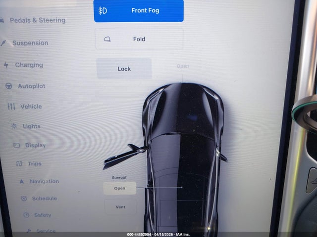 44852954 :رقم المزاد ، 5YJSA1H27EFP69153 vin ، 2014 Tesla Model S P85d مزاد بيع