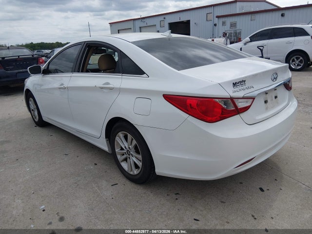 2013 Hyundai Sonata Gls მანქანა იყიდება აუქციონზე, vin: 5NPEB4AC5DH721973, აუქციონის ნომერი: 44852977
