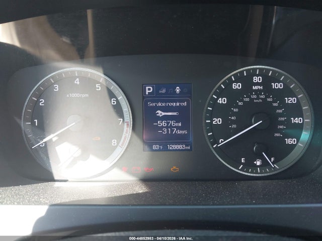 2016 Hyundai Sonata Limited მანქანა იყიდება აუქციონზე, vin: 5NPE34AF9GH411899, აუქციონის ნომერი: 44852983
