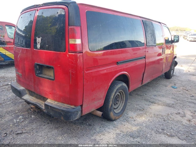 2010 Chevrolet Express 3500 Ls მანქანა იყიდება აუქციონზე, vin: 1GA2GZDG7A1172241, აუქციონის ნომერი: 44853067