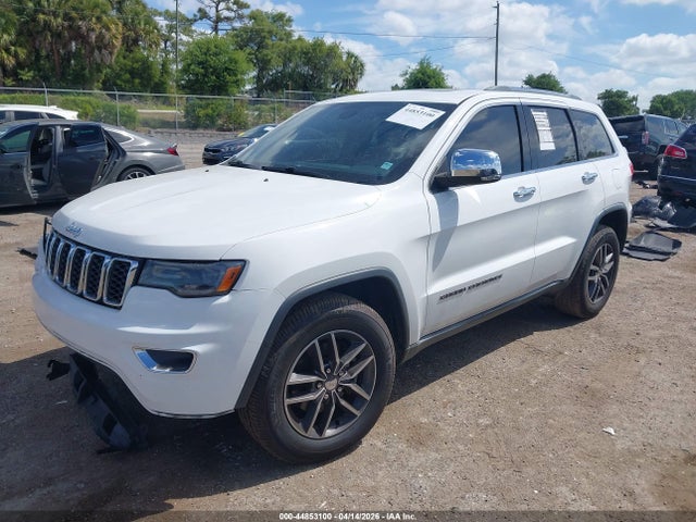 44853100 :رقم المزاد ، 1C4RJEBG8HC793876 vin ، 2017 Jeep Grand Cherokee Limited 4x2 مزاد بيع