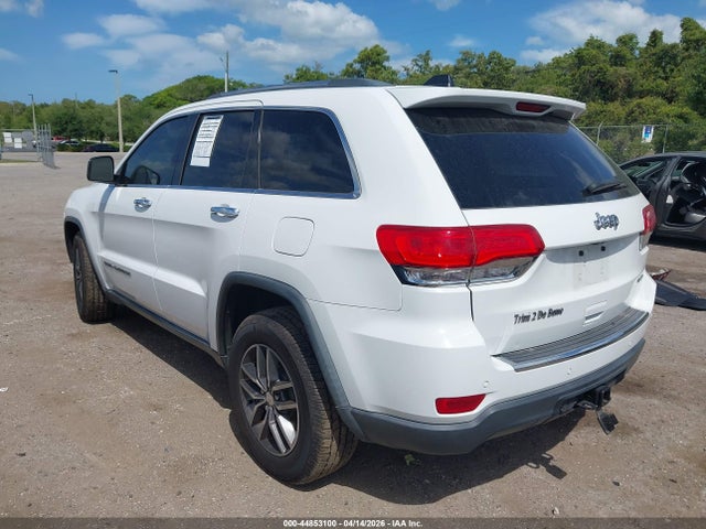 44853100 :رقم المزاد ، 1C4RJEBG8HC793876 vin ، 2017 Jeep Grand Cherokee Limited 4x2 مزاد بيع
