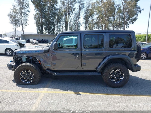 44853204 :رقم المزاد ، 1C4JJXR60MW799329 vin ، 2021 Jeep Wrangler 4xe Unlimited Rubicon 4x4 مزاد بيع