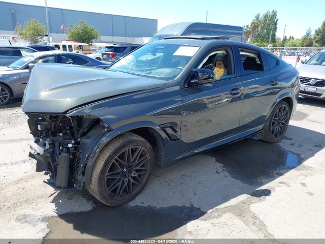 2022 Bmw X6 M მანქანა იყიდება აუქციონზე, vin: 5YMCY0C05N9K70885, აუქციონის ნომერი: 44853220