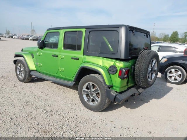 44853300 :رقم المزاد ، 1C4HJXEN8KW583981 vin ، 2019 Jeep Wrangler Unlimited Sahara 4x4 مزاد بيع