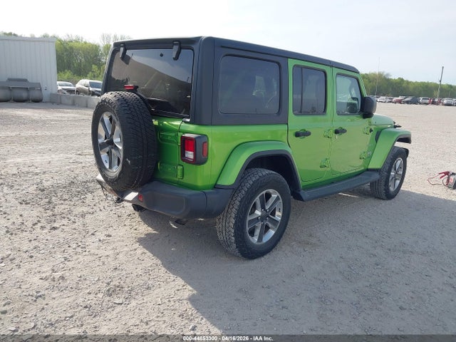 44853300 :رقم المزاد ، 1C4HJXEN8KW583981 vin ، 2019 Jeep Wrangler Unlimited Sahara 4x4 مزاد بيع
