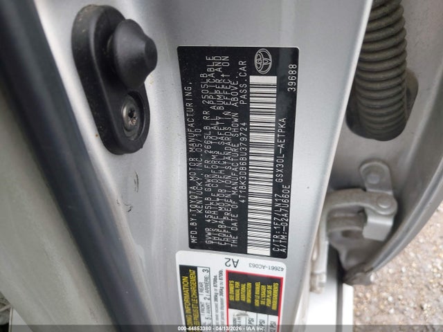2011 TOYOTA AVALON 4T1BK3DB6BU379724 Photo 8
