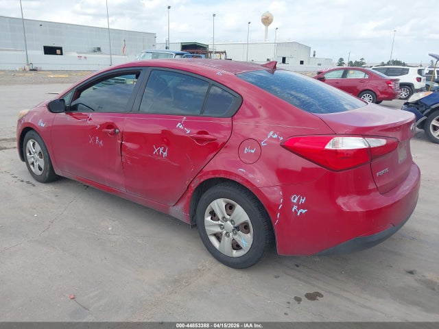 Aukcja sprzedaży 2016 Kia Forte Lx, vin: KNAFK4A60G5495406, numer aukcji: 44853388
