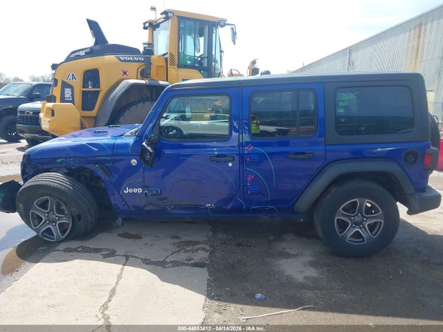 2018 Jeep Wrangler Unlimited Sport S 4x4 მანქანა იყიდება აუქციონზე, vin: 1C4HJXDG5JW319456, აუქციონის ნომერი: 44853412