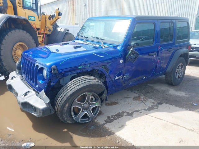 2018 Jeep Wrangler Unlimited Sport S 4x4 მანქანა იყიდება აუქციონზე, vin: 1C4HJXDG5JW319456, აუქციონის ნომერი: 44853412