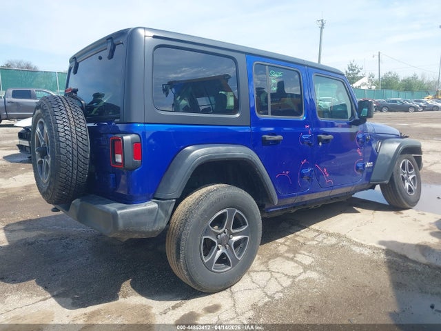 2018 Jeep Wrangler Unlimited Sport S 4x4 მანქანა იყიდება აუქციონზე, vin: 1C4HJXDG5JW319456, აუქციონის ნომერი: 44853412