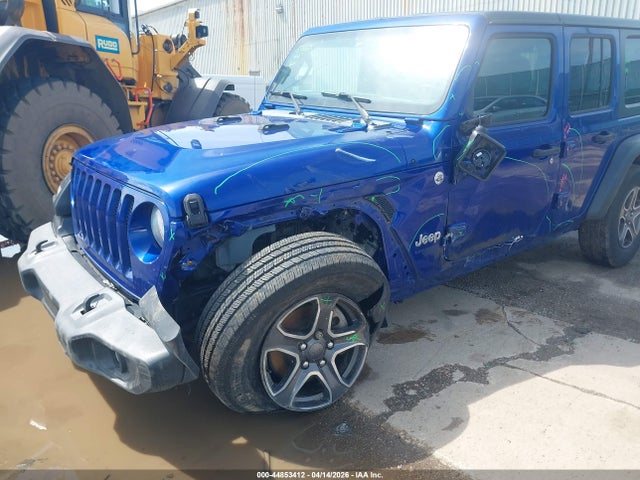 2018 Jeep Wrangler Unlimited Sport S 4x4 მანქანა იყიდება აუქციონზე, vin: 1C4HJXDG5JW319456, აუქციონის ნომერი: 44853412