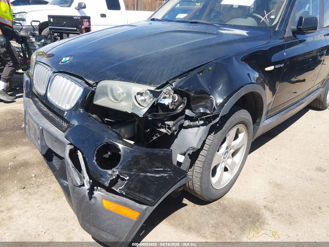 2008 Bmw X3 3.0si მანქანა იყიდება აუქციონზე, vin: WBXPC934X8WJ11675, აუქციონის ნომერი: 44853458