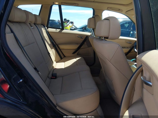 2008 Bmw X3 3.0si მანქანა იყიდება აუქციონზე, vin: WBXPC934X8WJ11675, აუქციონის ნომერი: 44853458