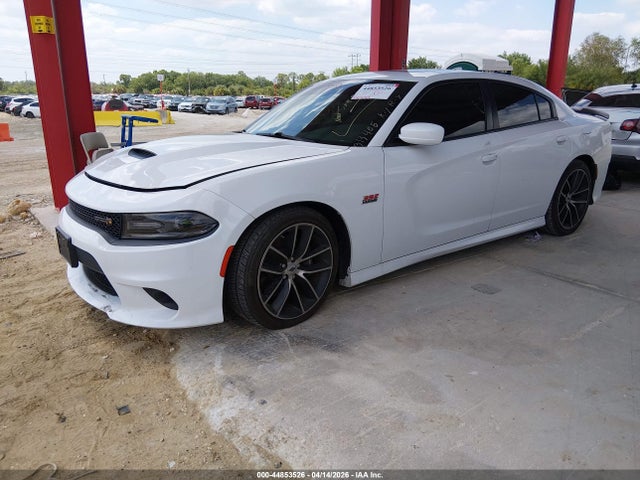 44853526 :رقم المزاد ، 2C3CDXGJ8JH313405 vin ، 2018 Dodge Charger R/t Scat Pack Rwd مزاد بيع