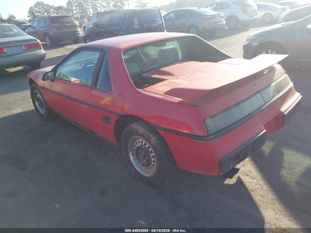Aukcja sprzedaży 1986 Pontiac Fiero, vin: 1G2PE37R7GP218013, numer aukcji: 44853560