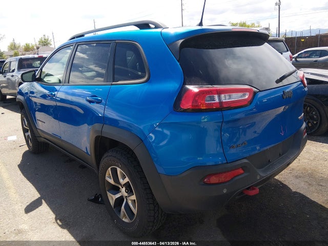 Aukcja sprzedaży 2018 Jeep Cherokee Trailhawk 4x4, vin: 1C4PJMBX3JD506767, numer aukcji: 44853643