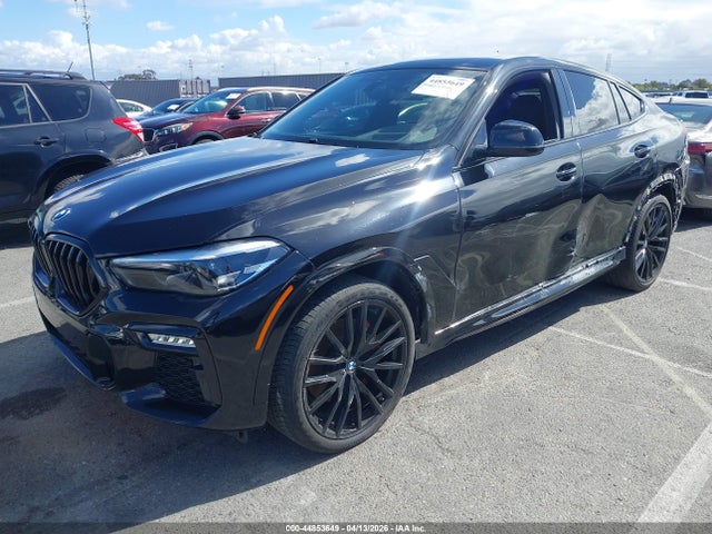 2021 BMW X6 5UXCY4C02M9F96479 Photo 1