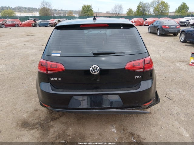 44853889 :رقم المزاد ، 3VW2A7AU2FM094708 vin ، 2015 Volkswagen Golf Tdi S 4-door مزاد بيع