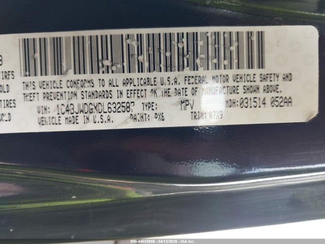 2013 JEEP WRANGLER UNLIMITED 1C4BJWDGXDL632587 Photo 8