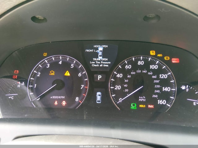 Продажа на аукционе авто 2008 Lexus Ls 460, vin: JTHBL46F985063145, номер лота: 44854130