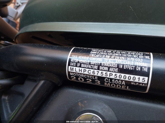 Honda Cl500 A 2023 MLHPC6755P5000015 Image 10