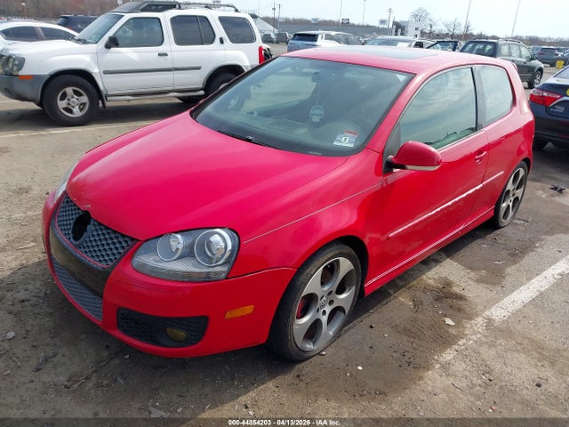 2008 Volkswagen Gti 2-door მანქანა იყიდება აუქციონზე, vin: WVWFV71K48W133986, აუქციონის ნომერი: 44854203