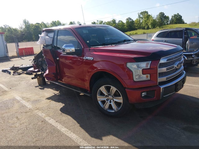 Продаж на аукціоні авто 2016 Ford F-150 Platinum, vin: 1FTEW1EF9GFA43556, номер лоту: 44854216