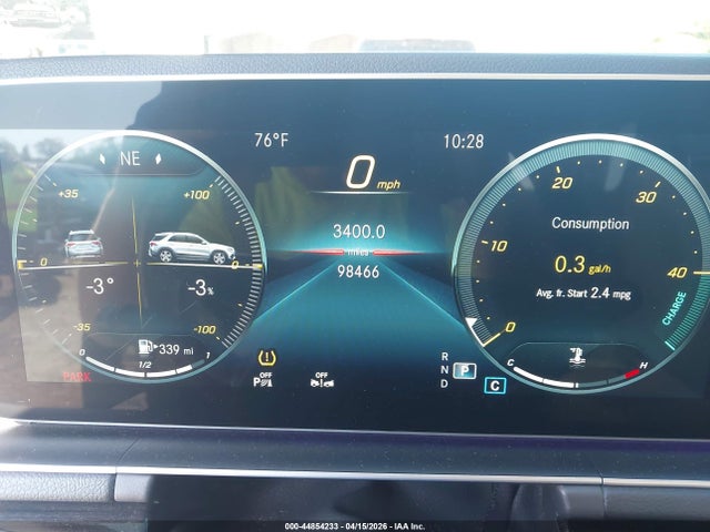 44854233 :رقم المزاد ، 4JGFB4JB6LA244600 vin ، 2020 Mercedes-benz Gle 350 مزاد بيع