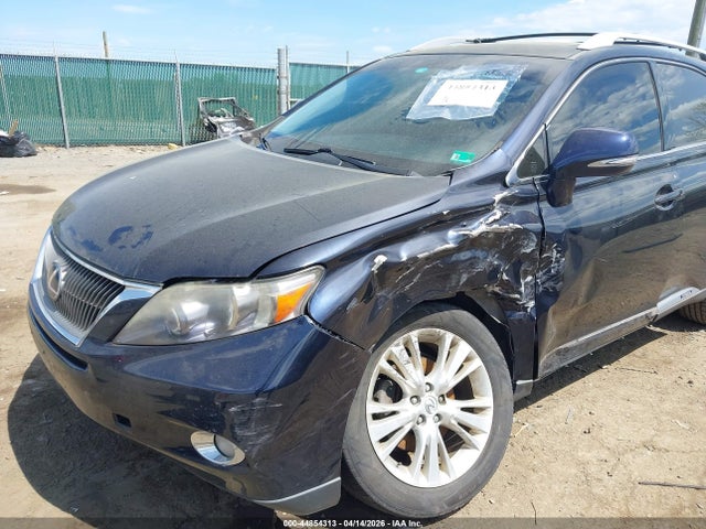 44854313 :رقم المزاد ، JTJBC1BA3A2026980 vin ، 2010 Lexus Rx 450h مزاد بيع