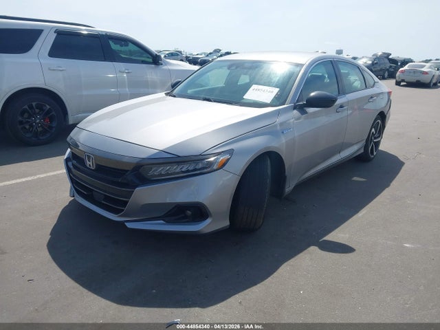 44854340 :رقم المزاد ، 1HGCV3F24NA014141 vin ، 2022 Honda Accord Hybrid Sport مزاد بيع