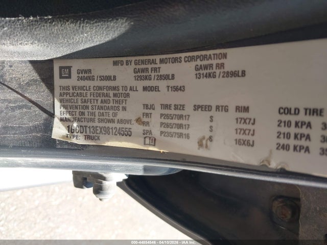 2009 CHEVROLET COLORADO 1GCDT13EX98124555 Photo 8