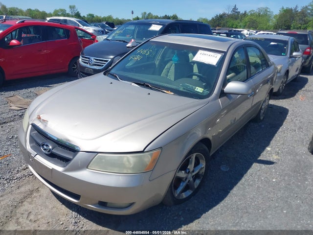 2007 Hyundai Sonata Limited/se V6 მანქანა იყიდება აუქციონზე, vin: 5NPEU46F07H243656, აუქციონის ნომერი: 44854554