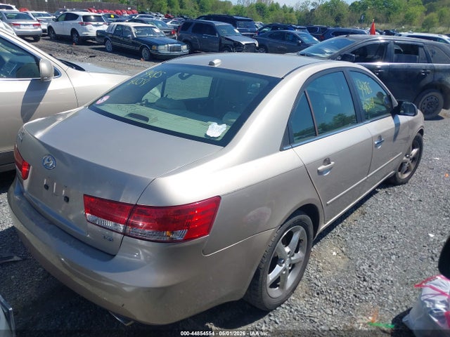 2007 Hyundai Sonata Limited/se V6 მანქანა იყიდება აუქციონზე, vin: 5NPEU46F07H243656, აუქციონის ნომერი: 44854554