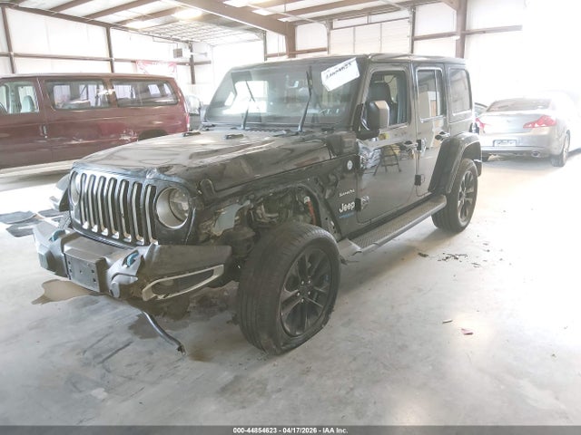 Aukcja sprzedaży 2022 Jeep Wrangler 4xe Unlimited Sahara 4x4, vin: 1C4JJXP62NW208728, numer aukcji: 44854623
