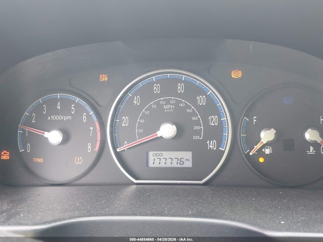2009 Hyundai Santa Fe Gls მანქანა იყიდება აუქციონზე, vin: 5NMSG13D39H248233, აუქციონის ნომერი: 44854660